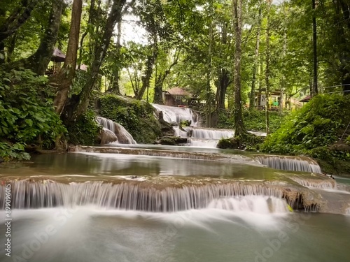 Salodik waterfall at sulawesi, Indonesia,