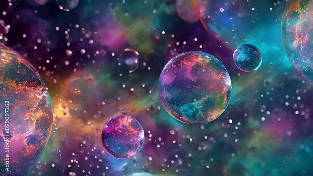 A textured background featuring layers of translucent orbs and blobs in vibrant jewel tones suggesting a microscopic view of an alien world. A textured background featuring layers of translucent orbs and blobs in vibrant jewel tones suggesting a microscopic view of an alien world.