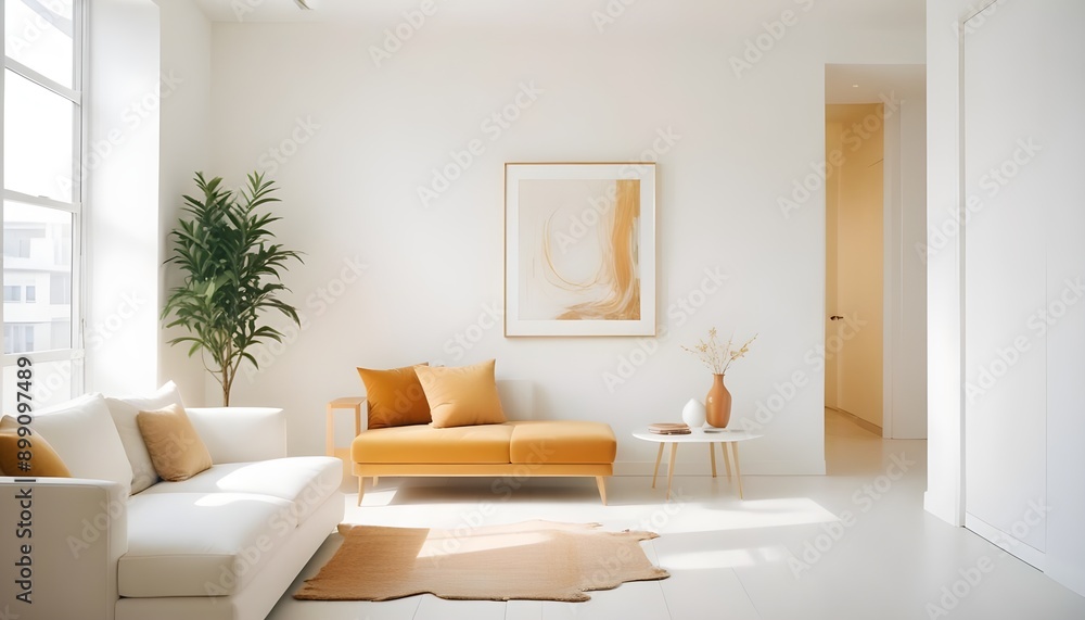 Photo interior modern design room 3d illustration Photo interior modern design room 3d illustration