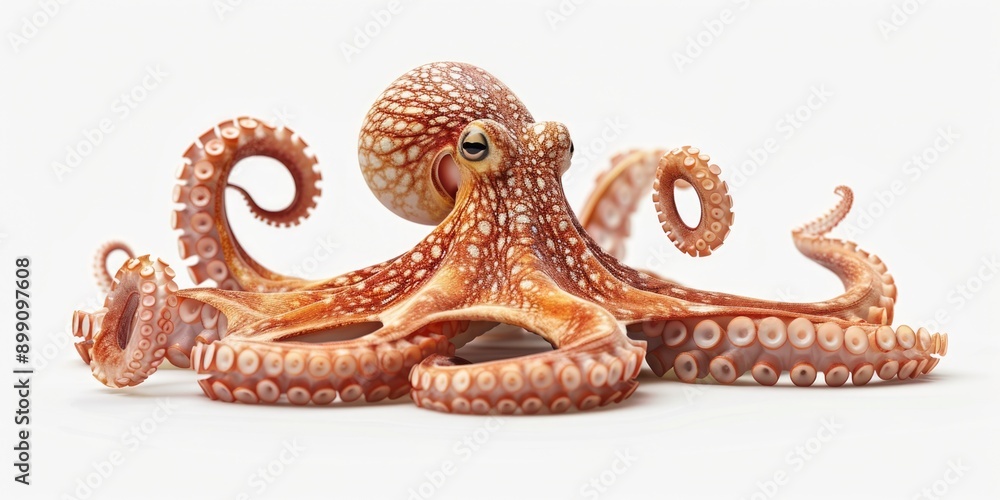 Fototapeta premium Octopus close-up