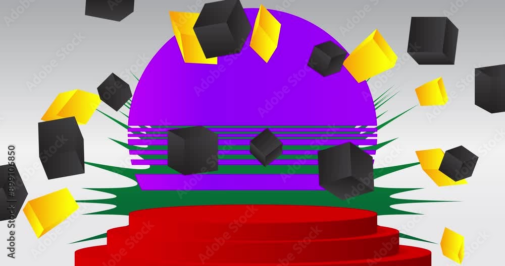 Super mockup product display animation, cylinder pedestal podium. Stage showcase video for presentation. Super mockup product display animation, cylinder pedestal podium. Stage showcase video for presentation.