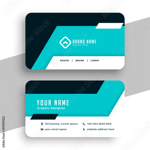 trendy business card background a corporate stationery