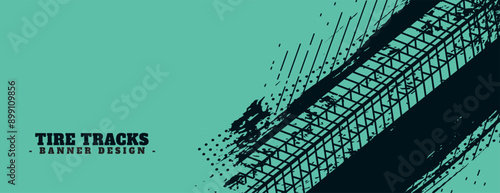 grungy style vehicle trial mark banner for automobile design