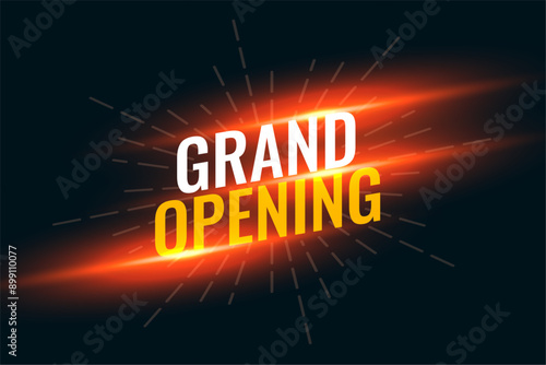 grand opening celebration background for start up beginning