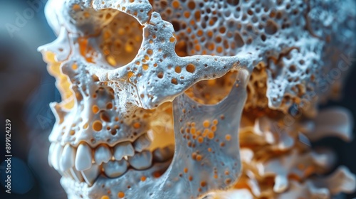 Bone mass and consciousness, highlighting the role of minerals in preventing osteoporosis