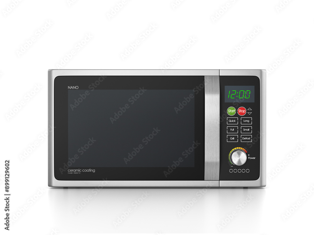 microwave oven isolated on white background. microwave oven isolated on white background.