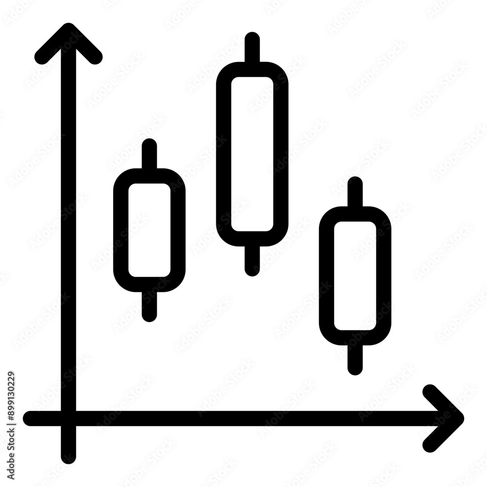 candle stick icon candle stick icon