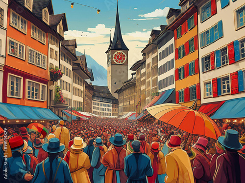 Zurich street parade