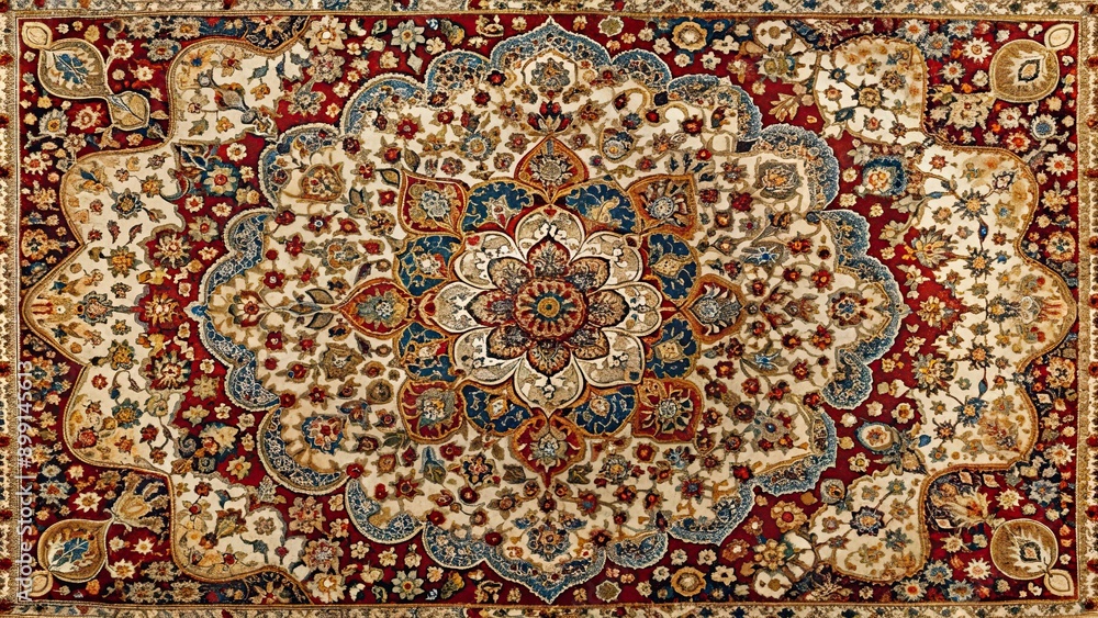 A carpet made up of smaller carpets creating a unique and intricate design , pattern, texture, background A carpet made up of smaller carpets creating a unique and intricate design , pattern, texture, background