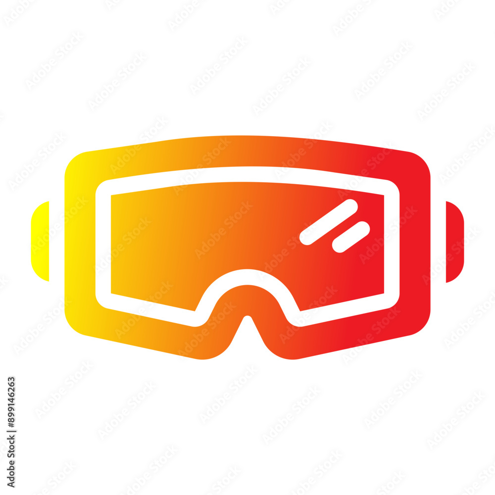 Fototapeta premium ski goggles