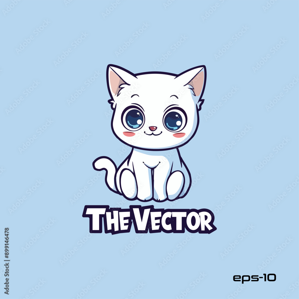 cat logo, vector, mascot, character, cartoon, illustration cat logo, vector, mascot, character, cartoon, illustration