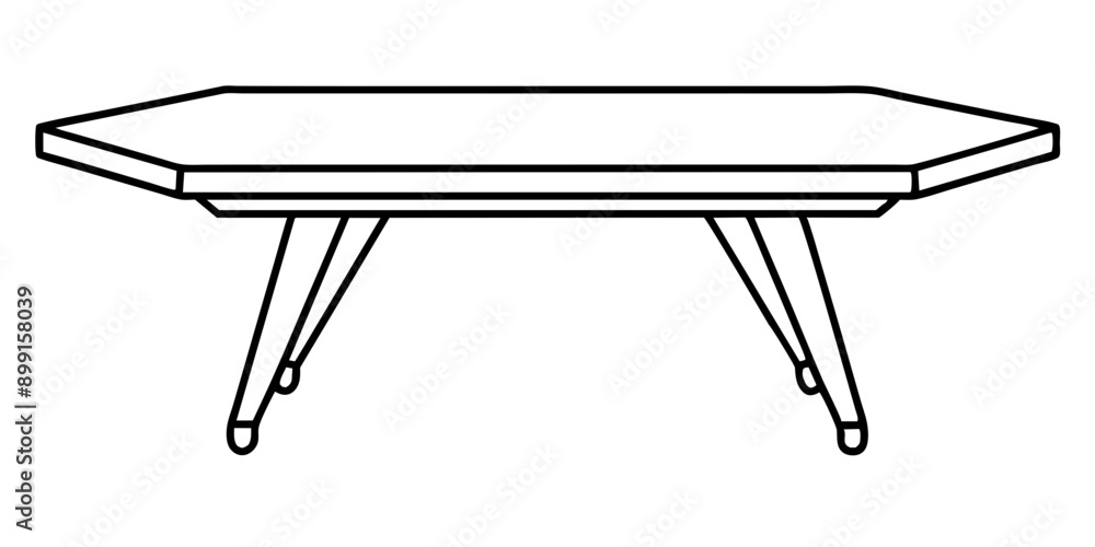 A simple drawing of a table with four legs.An illustration of a table supported by four legs. A simple drawing of a table with four legs.An illustration of a table supported by four legs.