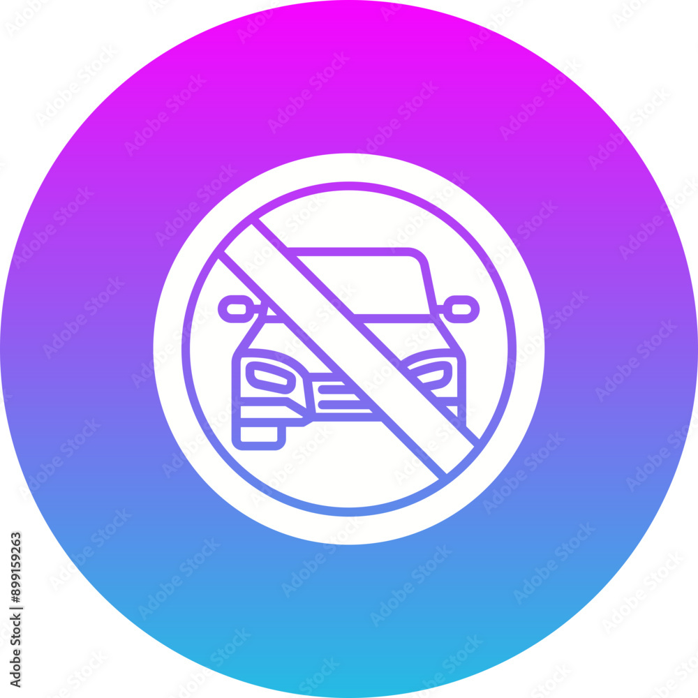 No parking Icon No parking Icon