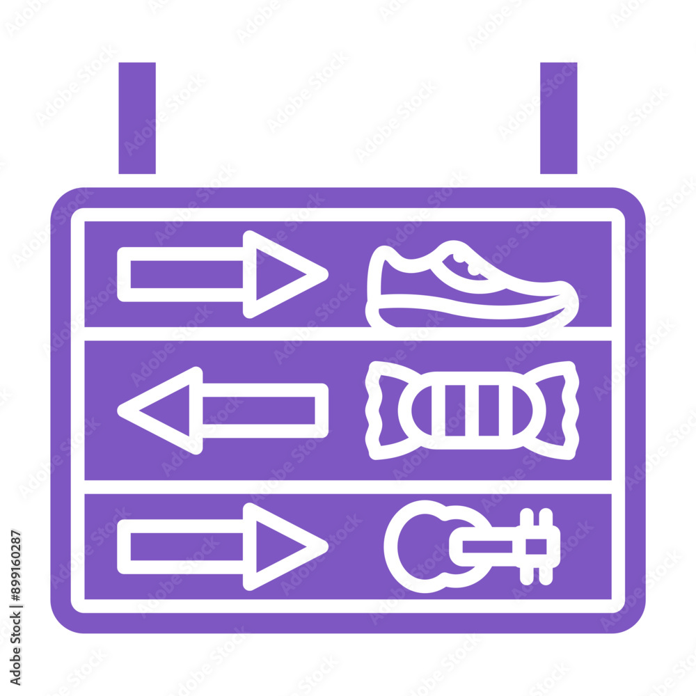 Fototapeta premium Signs Icon