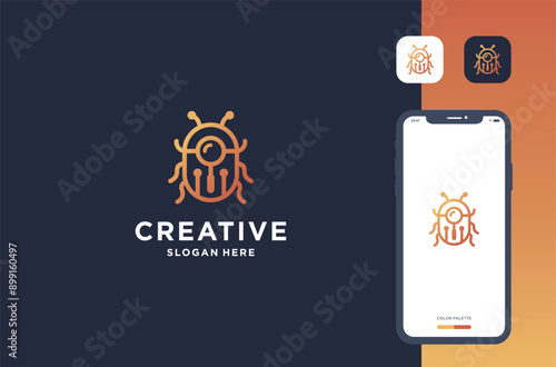 pest control logo design business brand inspiration