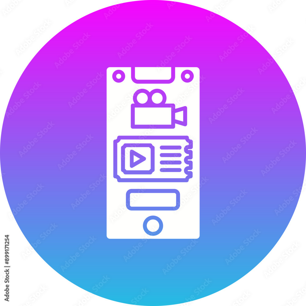 Mobile app Icon Mobile app Icon