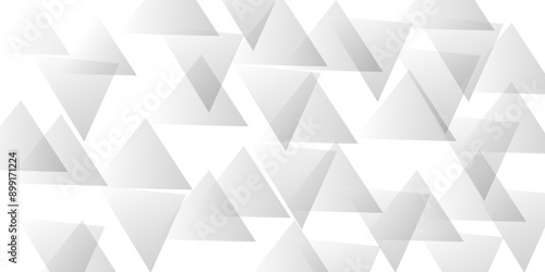 Abstract white and grey geometric overlapping square pattern background with shadow. paper texture design Abstract white background can use for design, background concept, vector illustration.