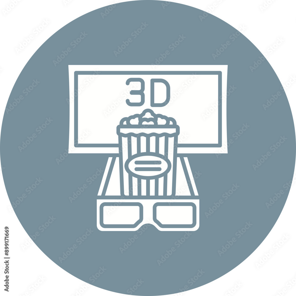 Naklejka premium 3d Icon