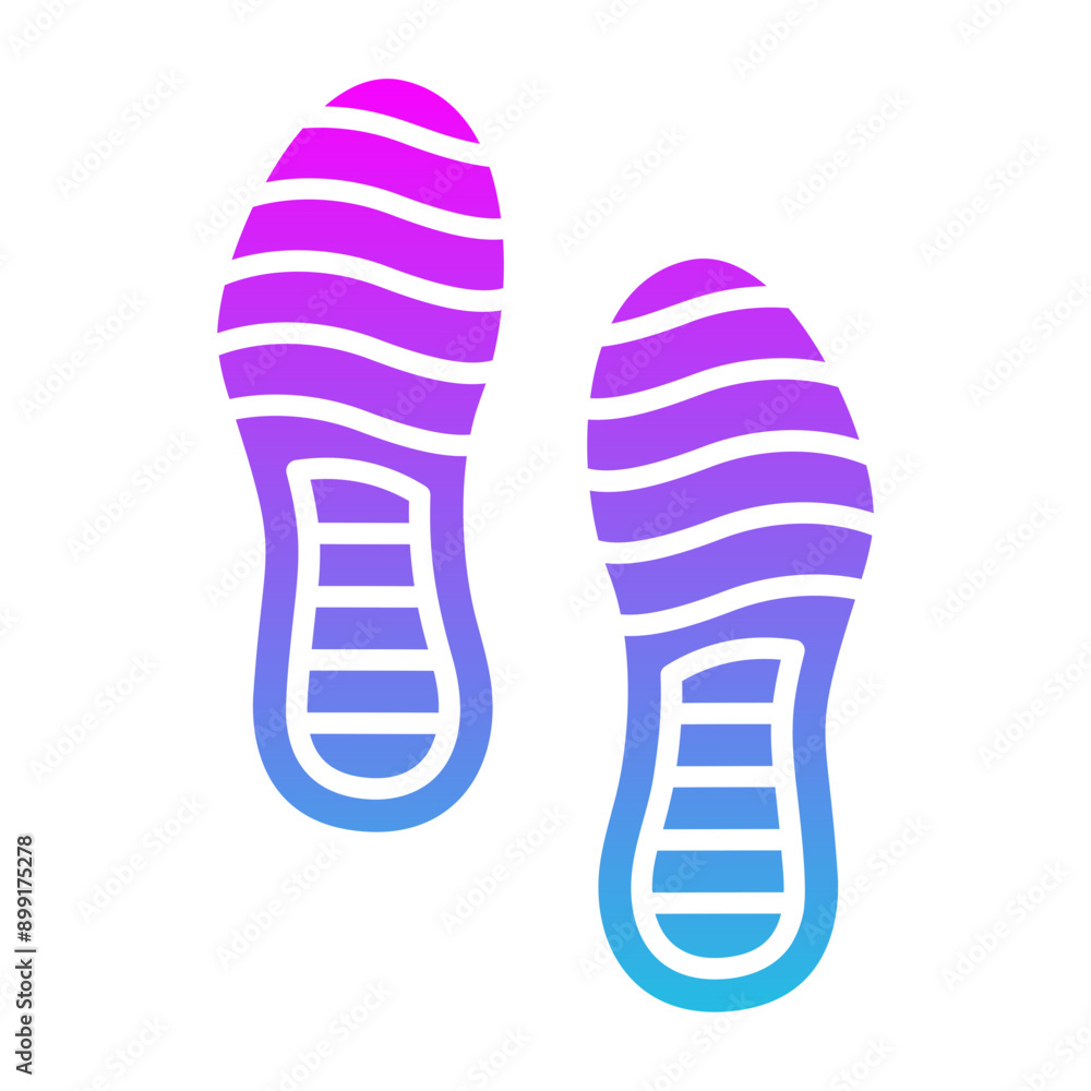 Shoe print Icon Shoe print Icon