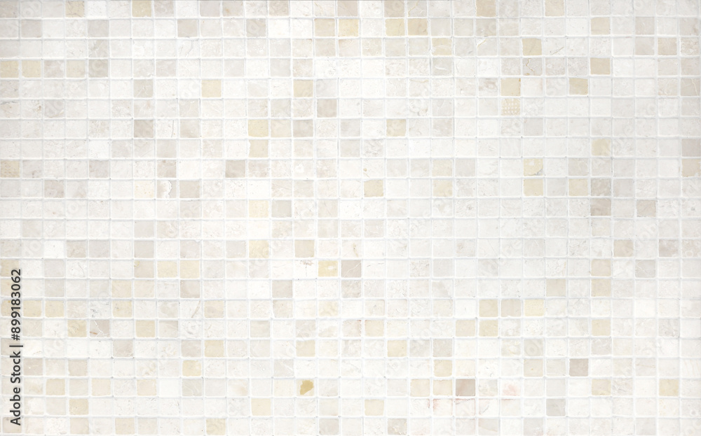 Cream and white ceramic tile floor wall pattern or white ceramic tile background. Cream and white ceramic tile floor wall pattern or white ceramic tile background.