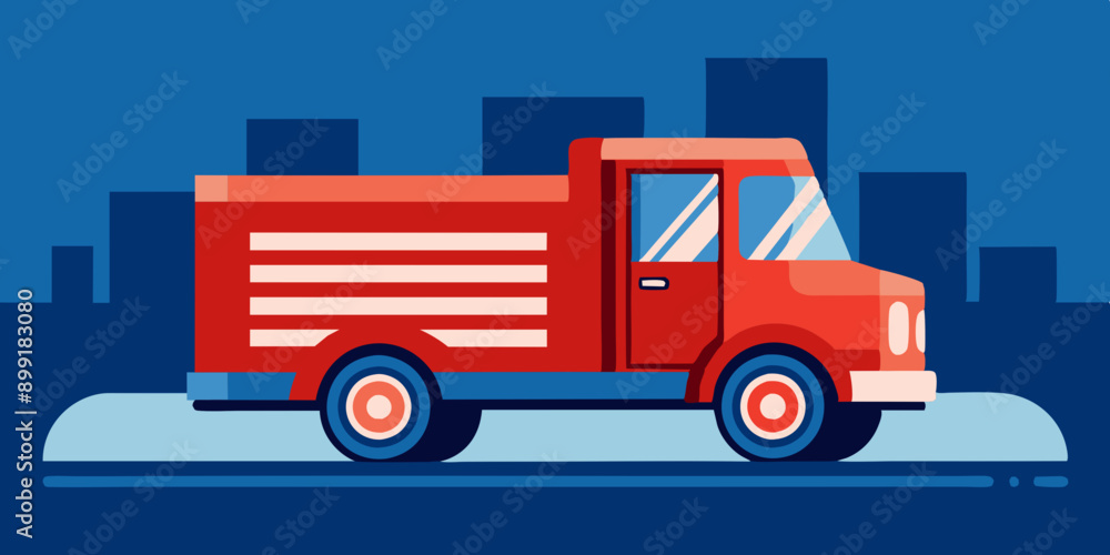 Truck Icon Vector Illustration: Flat Design Style for Graphics
Truck Icon Vector Illustration: Flat Design Style for Graphics