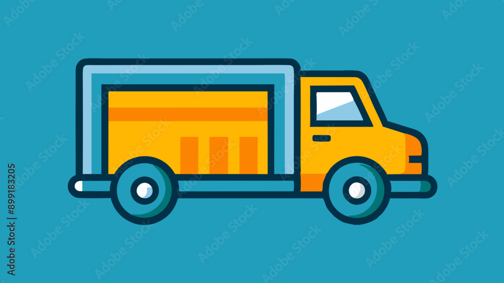 Truck Icon Vector Illustration: Flat Design Style for Graphics
Truck Icon Vector Illustration: Flat Design Style for Graphics
