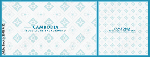 khmer water festival and background