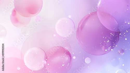 white background with pastel pink and purple circles, transparent layers best for wallpaper for mobile phones or computer screens, offering a gentle and elegant aesthetic, calming abstract artwork.