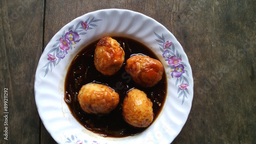 Son-in-Law Eggs, food, delicious, plate, water