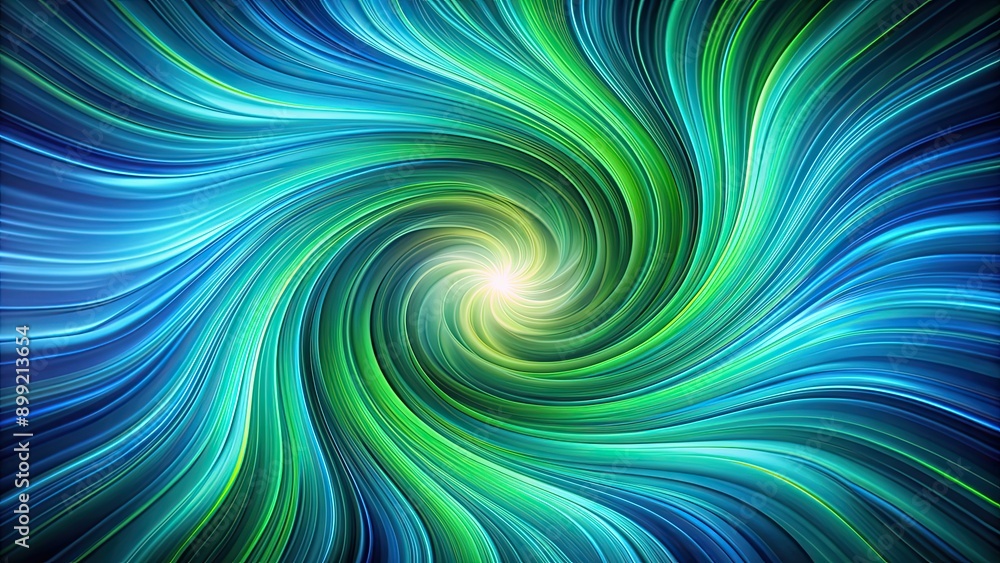 Obraz premium Abstract background with swirling blue and green colors, abstract, background, texture, design, artistic, creative, colors