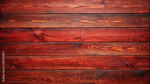 A background of red mahogany wooden planks arranged horizontally, wood, mahogany, planks, background, texture, natural, rustic photo