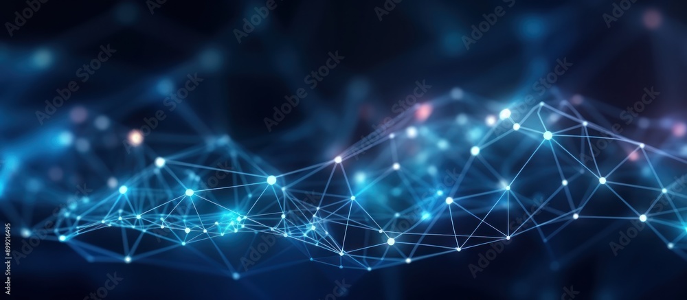 Abstract Network Connection Visualization Abstract Network Connection Visualization