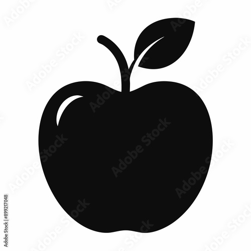 Apple Black silhouette