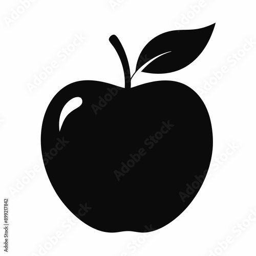 Apple Black silhouette