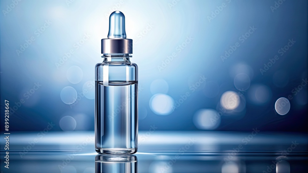 Close-up view of a skincare ampoule with raw graphic details , skincare, ampoule, close-up, beauty Close-up view of a skincare ampoule with raw graphic details , skincare, ampoule, close-up, beauty