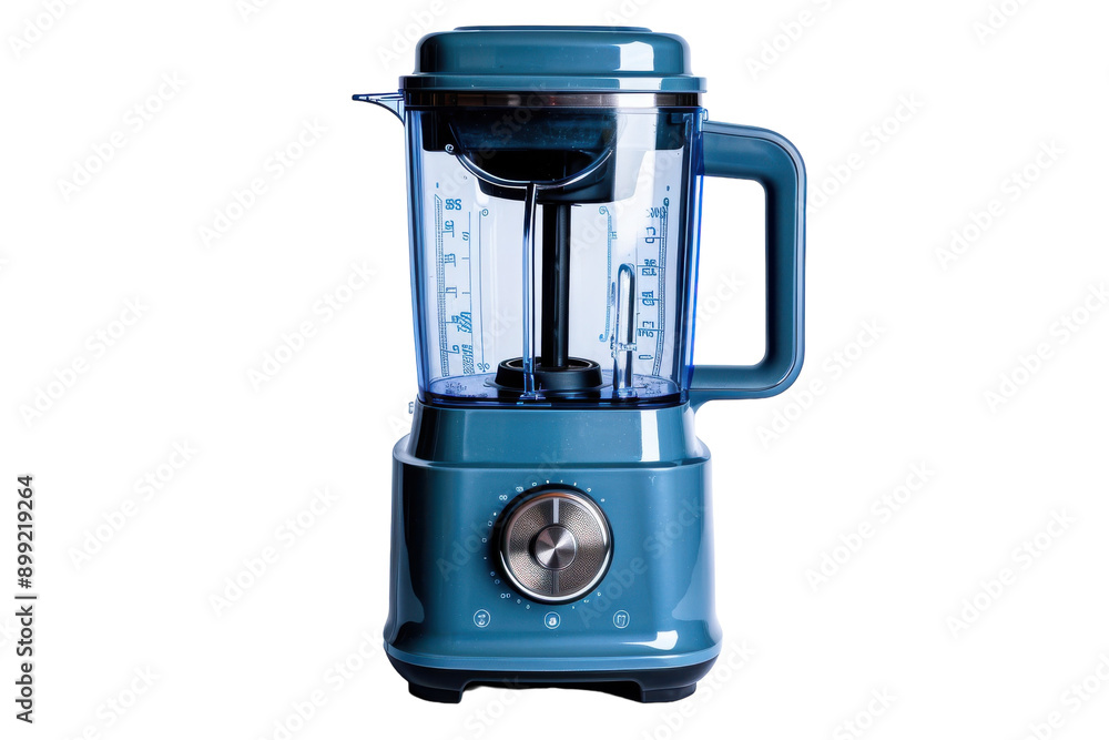 A Teal Kitchen Appliance Ready to Blend Smoothies and Shakes