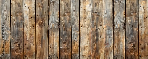 Rustic wooden structure fence framework isolated on white background Generative Ai