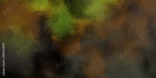 Abstract background of colorful liquid liner. Abstract texture of liquid acrylic. Macro mineral stone malachite on a white background