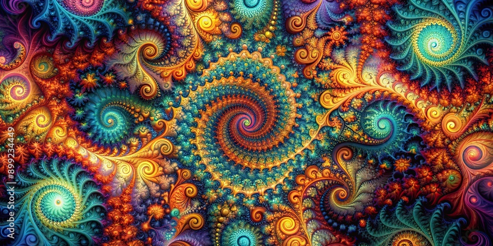 Abstract fractal background with intricate and colorful patterns, fractal, abstract, background, design, pattern, digital Abstract fractal background with intricate and colorful patterns, fractal, abstract, background, design, pattern, digital