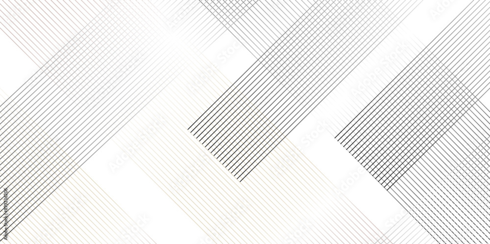 Abstract vector wave line elegant white striped diagonal line technology concept web texture. Vector gradient gray line pattern monochrome striped texture, minimal background.
Abstract vector wave line elegant white striped diagonal line technology concept web texture. Vector gradient gray line pattern monochrome striped texture, minimal background.