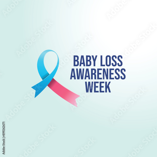 vector graphic of Baby Loss Awareness Week ideal for Baby Loss Awareness Week celebration.