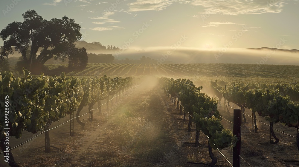 Obraz premium winemaker's journey to revive a historic vineyard