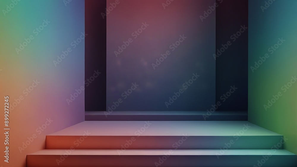 Minimalist Podium Background for Product Presentation. Made with Generative AI Technology Minimalist Podium Background for Product Presentation. Made with Generative AI Technology
