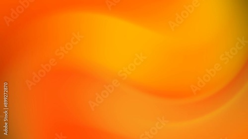 Orange abstract animation background, Orange gradient motion wallpaper, blurred color waving. For presentation, greeting, dekstop, digital banner, invitation, feed, story ads, template. 4k
