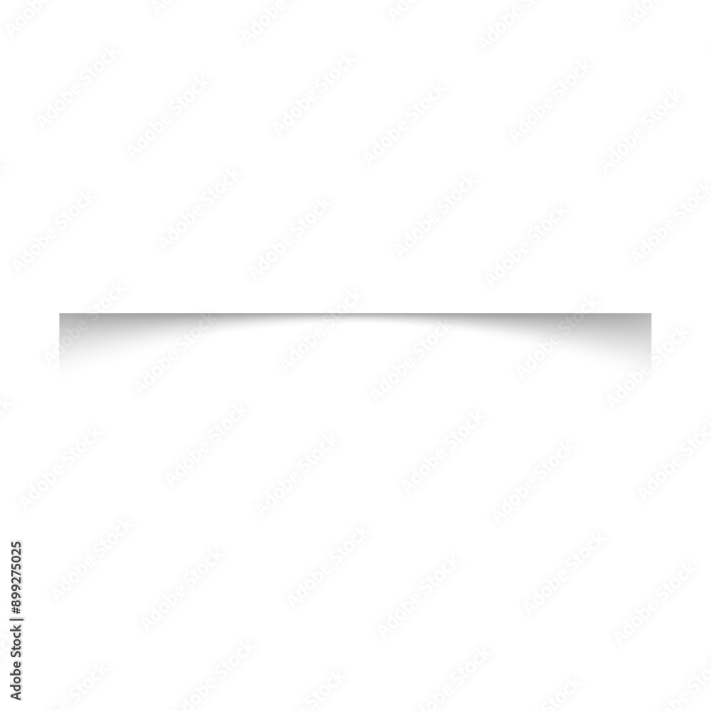 Realistic shadow box effect with light and shade. square shadow on paper transparent. Flat vector illustration on white background. Realistic shadow box effect with light and shade. square shadow on paper transparent. Flat vector illustration on white background.
