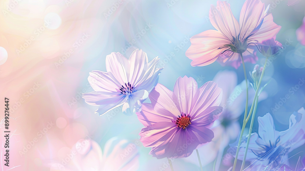 flowers pastel color background. flowers pastel color background.