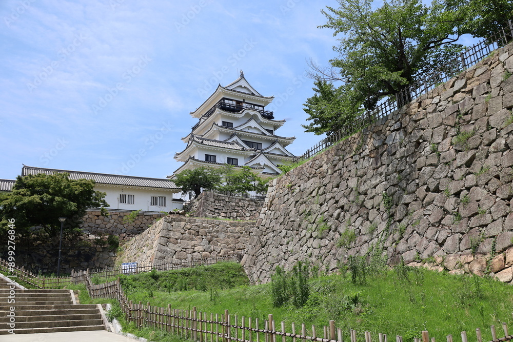 A Japanese castle : Fukuyama-jo Castle in Hiroshima Prefecture A Japanese castle : Fukuyama-jo Castle in Hiroshima Prefecture