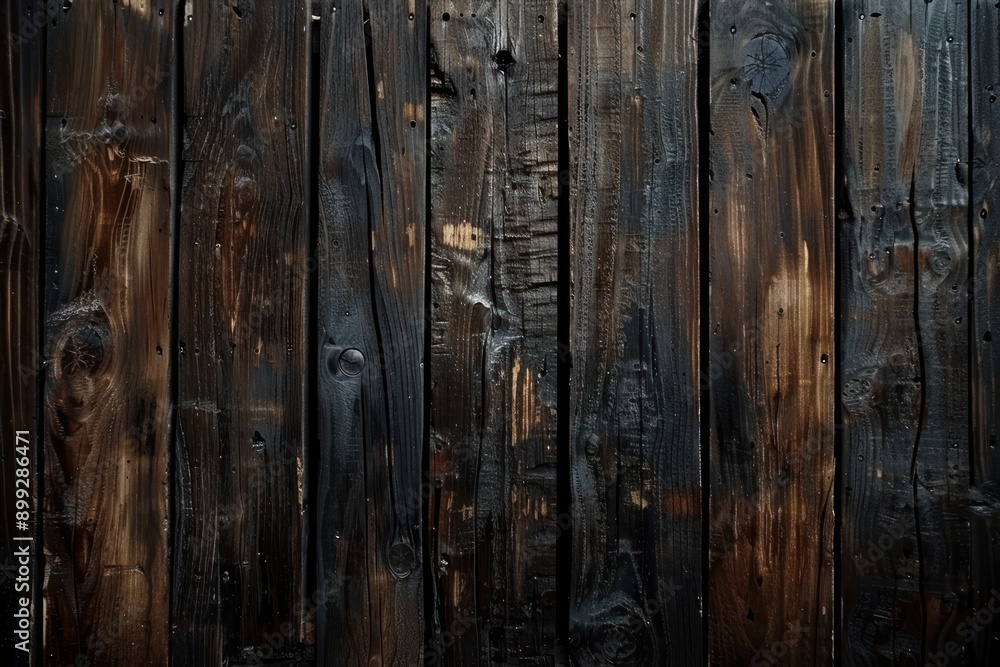 Naklejka premium design of dark wood background