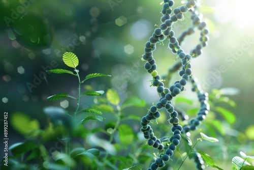 Wallpaper Mural DNA of plants, technologies of future cultivation of agricultural crops Torontodigital.ca