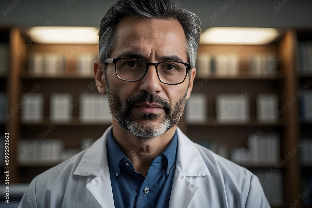 A portrait of a confident medical doctor A portrait of a confident medical doctor